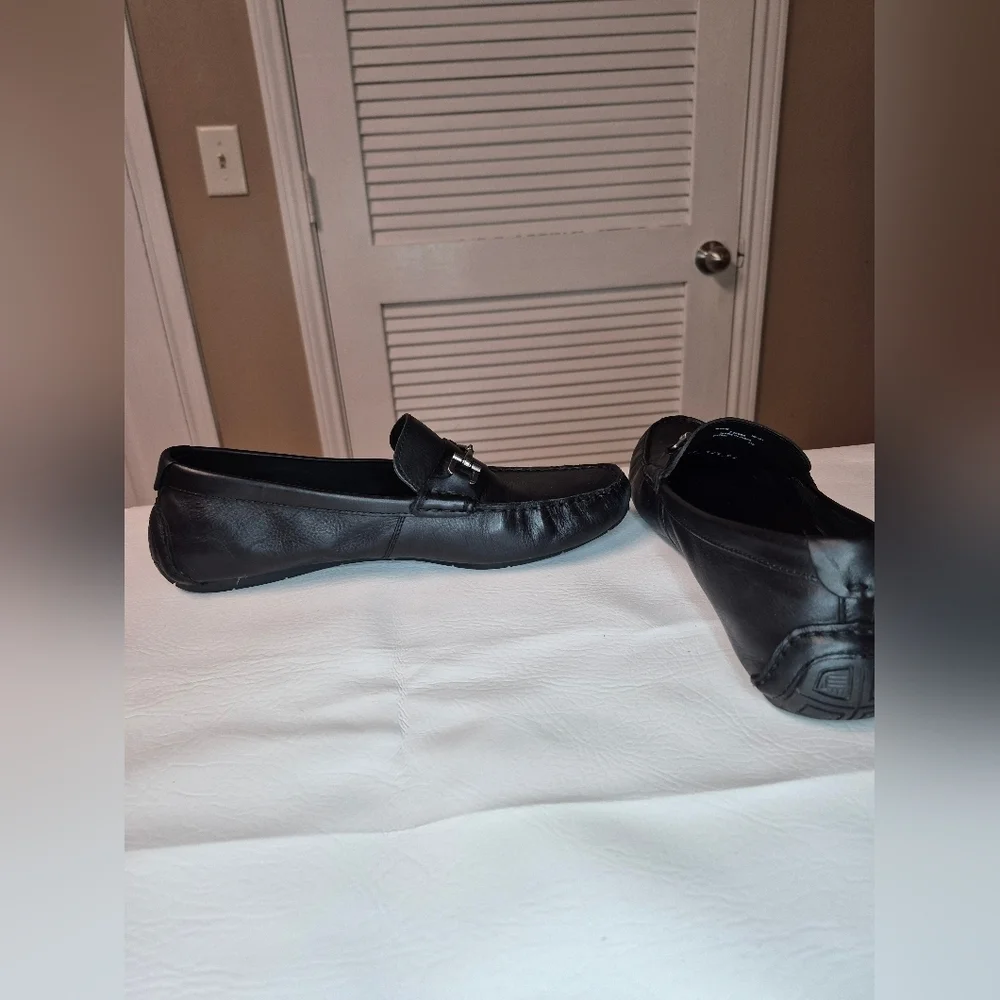 Cole Haan Black Leather Men's Loafers